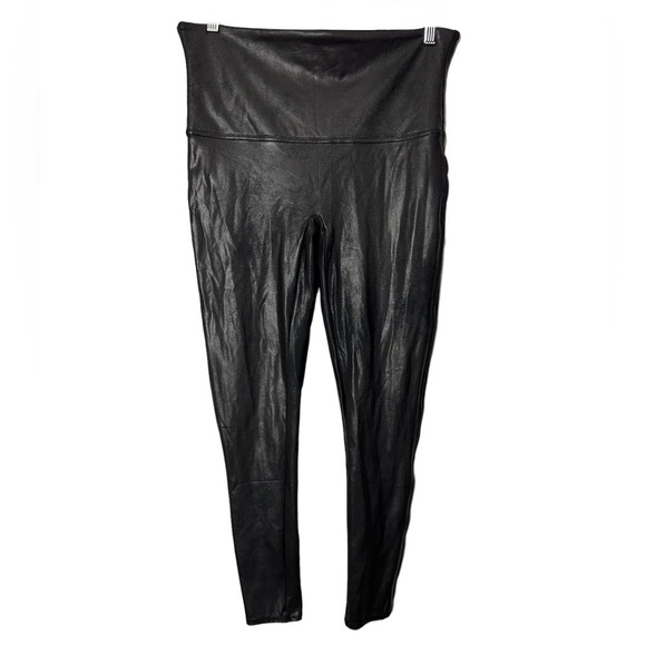 Spanx Faux Leather Leggings - Picture 2 of 11